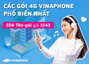 Các gói 3G 4G VinaPhone phổ biến nhất